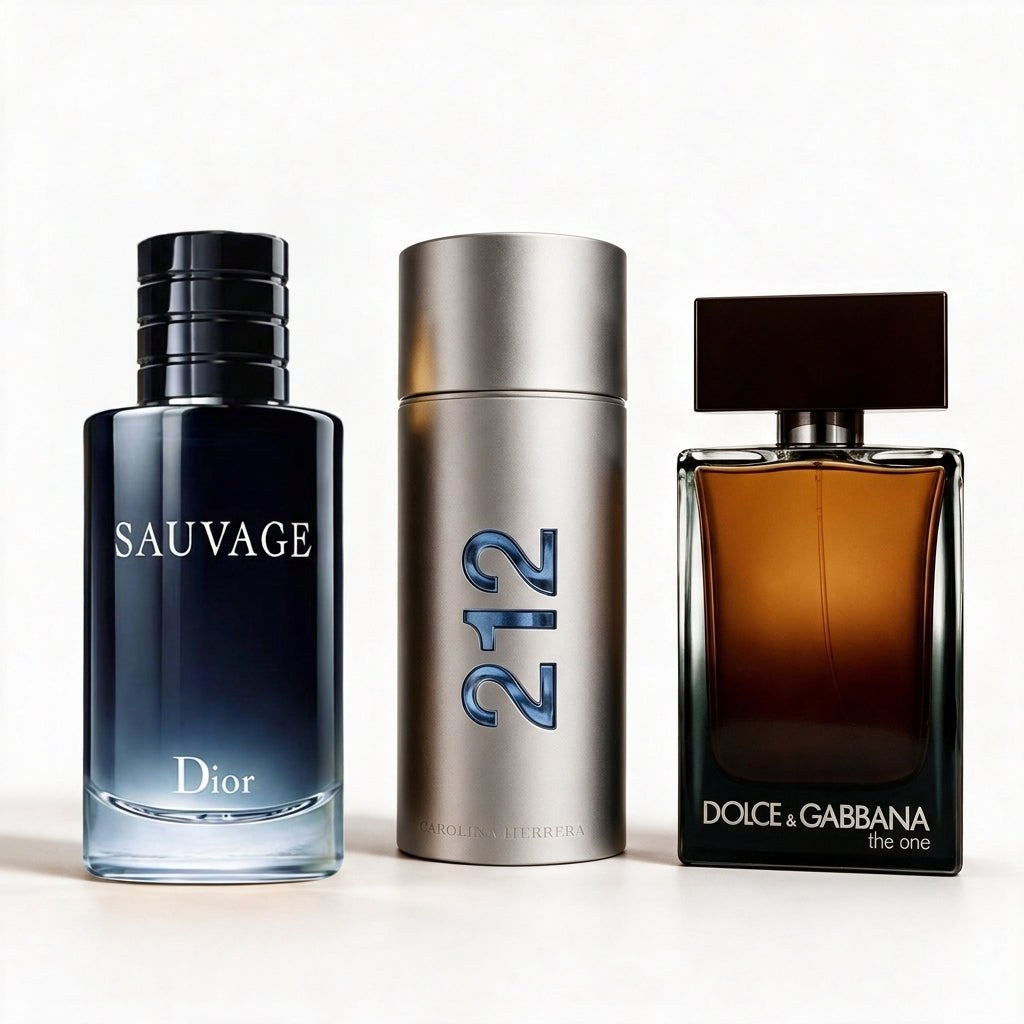 Set Hombre 3 en 1: Sauvage, 212 Men y The One